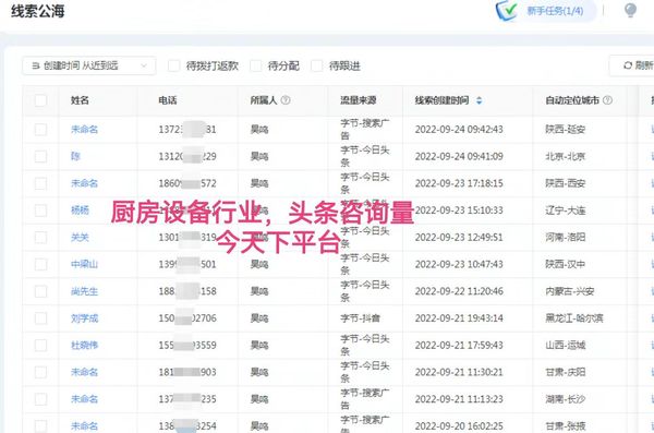 厨房设备行业