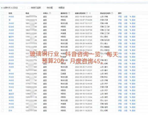 玻璃钢行业
